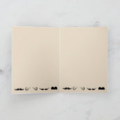 Mustache-Vaderdag kaart (Binnen)