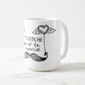 Mustache Valentijn Koffiemok (Voorkant rechts)