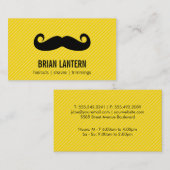 Mustache Visitekaartje (Voorkant / Achterkant)