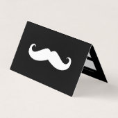 Mustache Visitekaartje (Voorkant)