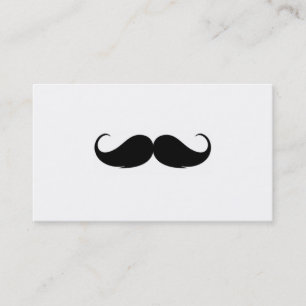 Mustache visitekaartjes