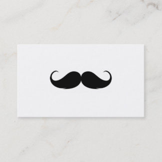 Mustache visitekaartjes