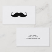 Mustache visitekaartjes (Voorkant / Achterkant)