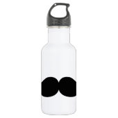 Mustache Waterfles (Voorkant)