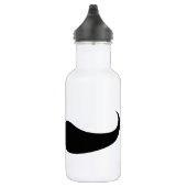 Mustache Waterfles (Rechts)
