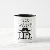 Mustache Way of Life Mok (Midden)