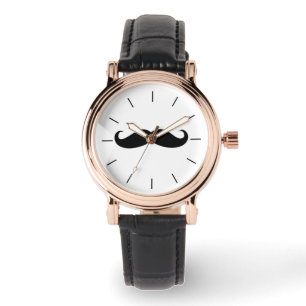 Mustache Women's Watch Horloge