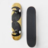 Mustache  Wood #10 Skateboard (Voorkant)