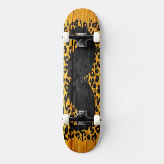 Mustache Wood 3 Persoonlijk Skateboard (Voorkant)