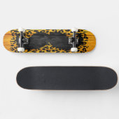 Mustache Wood 3 Persoonlijk Skateboard (Horizontaal)