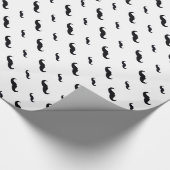 Mustache Wrapping Paper Cadeaupapier (Hoek)