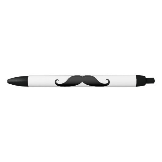 Mustache Zwarte Inkt Pen (Voorkant)