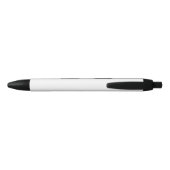 Mustache Zwarte Inkt Pen (Achterkant)
