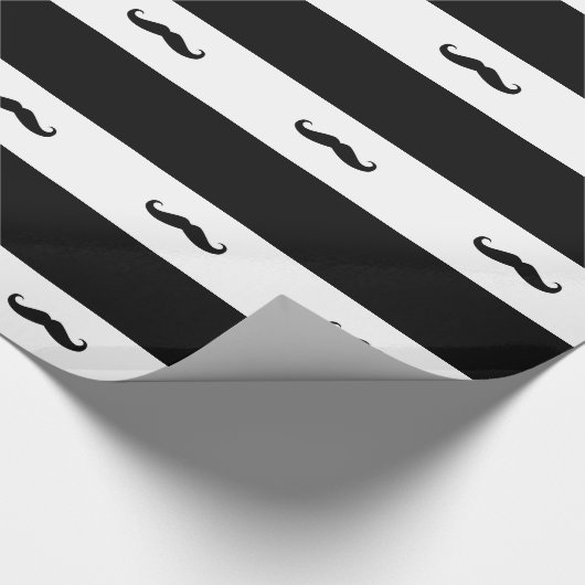 Mustaches Cadeaupapier (Hoek)