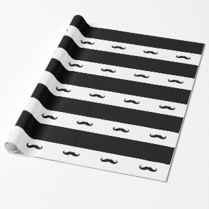 Mustaches Cadeaupapier