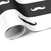 Mustaches Cadeaupapier (Rol Hoek)