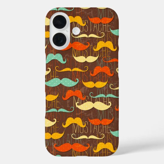 Mustaches Case-Mate iPhone Case (Achterkant)