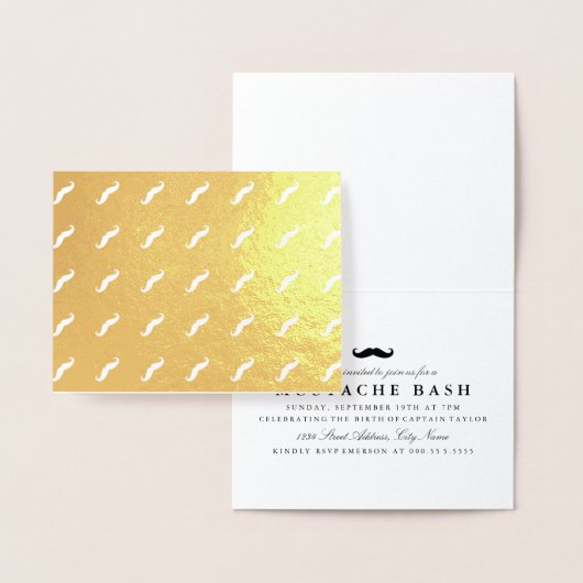 Mustaches Folie Kaarten (Display)