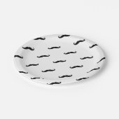 Mustaches Papieren Bordje (Gekanteld)