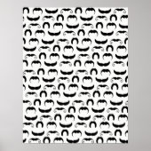 Mustaches Poster (Voorkant)