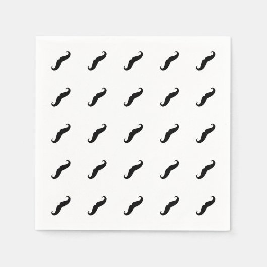 Mustaches Servet (Voorkant)