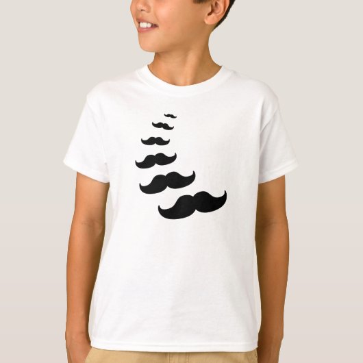 Mustaches T-shirt (Voorkant)