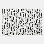 Mustaches Theedoek (Horizontaal)