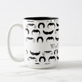 Mustaches Tweekleurige Koffiemok (Links)