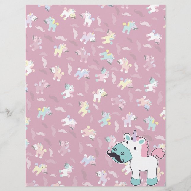 Mustachio Unicornio (Voorkant)