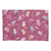 Mustachio Unicornio Kussensloop (Voorkant)