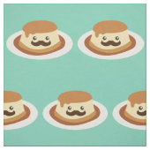 Mustachioed Flan Stof (Swatch)