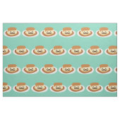 Mustachioed Flan Stof (Fat Quarter)