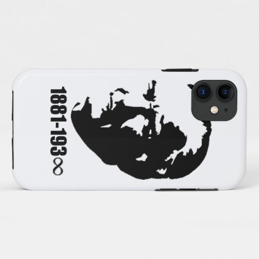 Mustafa Kemal Ataturk Case-Mate iPhone Case (Achterkant (horizontaal))