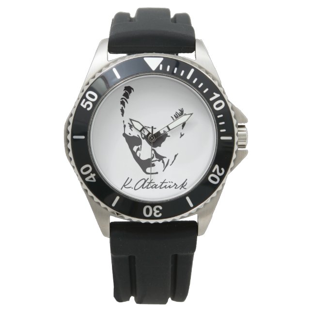 Mustafa Kemal Ataturk Horloge (Voorkant)