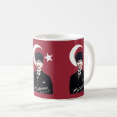 Mustafa Kemal Atatürk Koffiemok (Voorkant rechts)