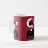 Mustafa Kemal Atatürk Koffiemok (Voorkant links)