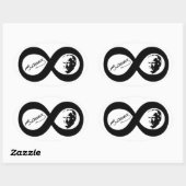 Mustafa Kemal Ataturk Ovale Sticker (Vel)