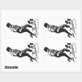 Mustafa Kemal Ataturk Rechthoekige Sticker (Vel)