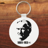 Mustafa Kemal Ataturk Sleutelhanger (Voorkant)