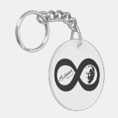 Mustafa Kemal Ataturk Sleutelhanger (Voorkant Links)