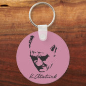 Mustafa Kemal Ataturk Sleutelhanger (Voorkant)