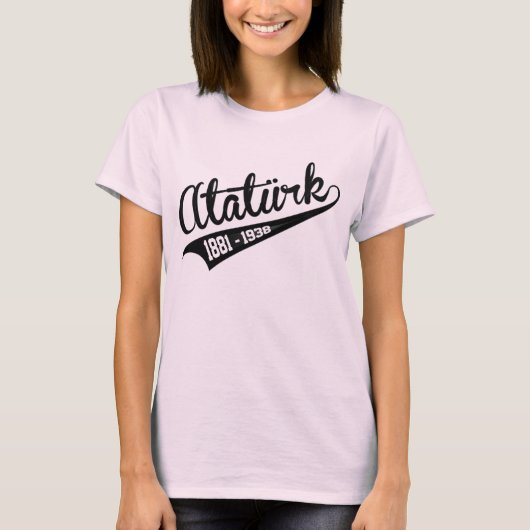 Mustafa Kemal Ataturk T-shirt (Voorkant)