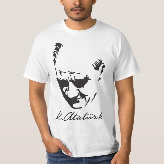 Mustafa Kemal Ataturk T-shirt (Voorkant)