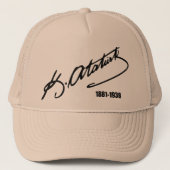 Mustafa Kemal Ataturk Trucker Pet (Voorkant)