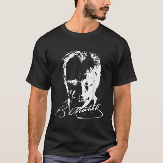 Mustafa Kemal Ataturk Vader van Turkije T-shirt (Voorkant)
