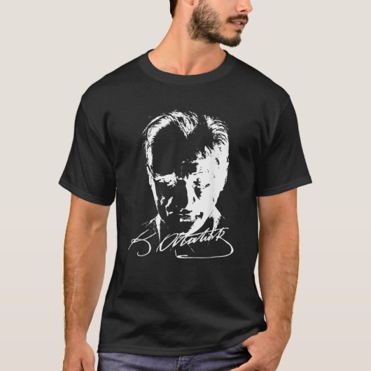 Mustafa Kemal Ataturk Vader van Turkije T-shirt (Voorkant)