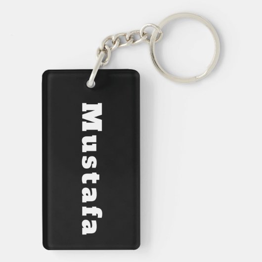 Mustafa Sleutelhanger (achterkant)