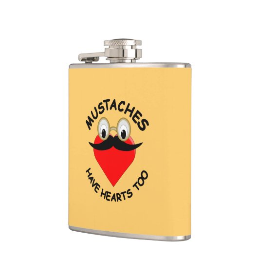 Mustakels hebben ook hart heupfles (Links)