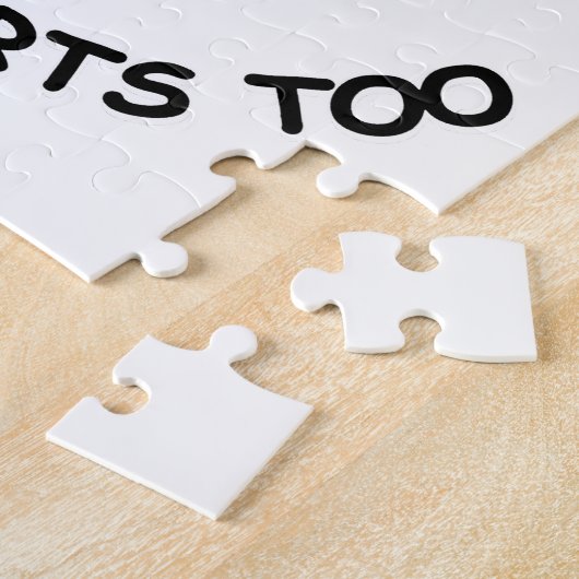 Mustakels hebben ook hart legpuzzel (Zijkant)