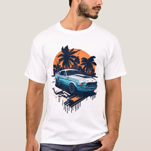 Mustang 1969 t-shirt (Voorkant)